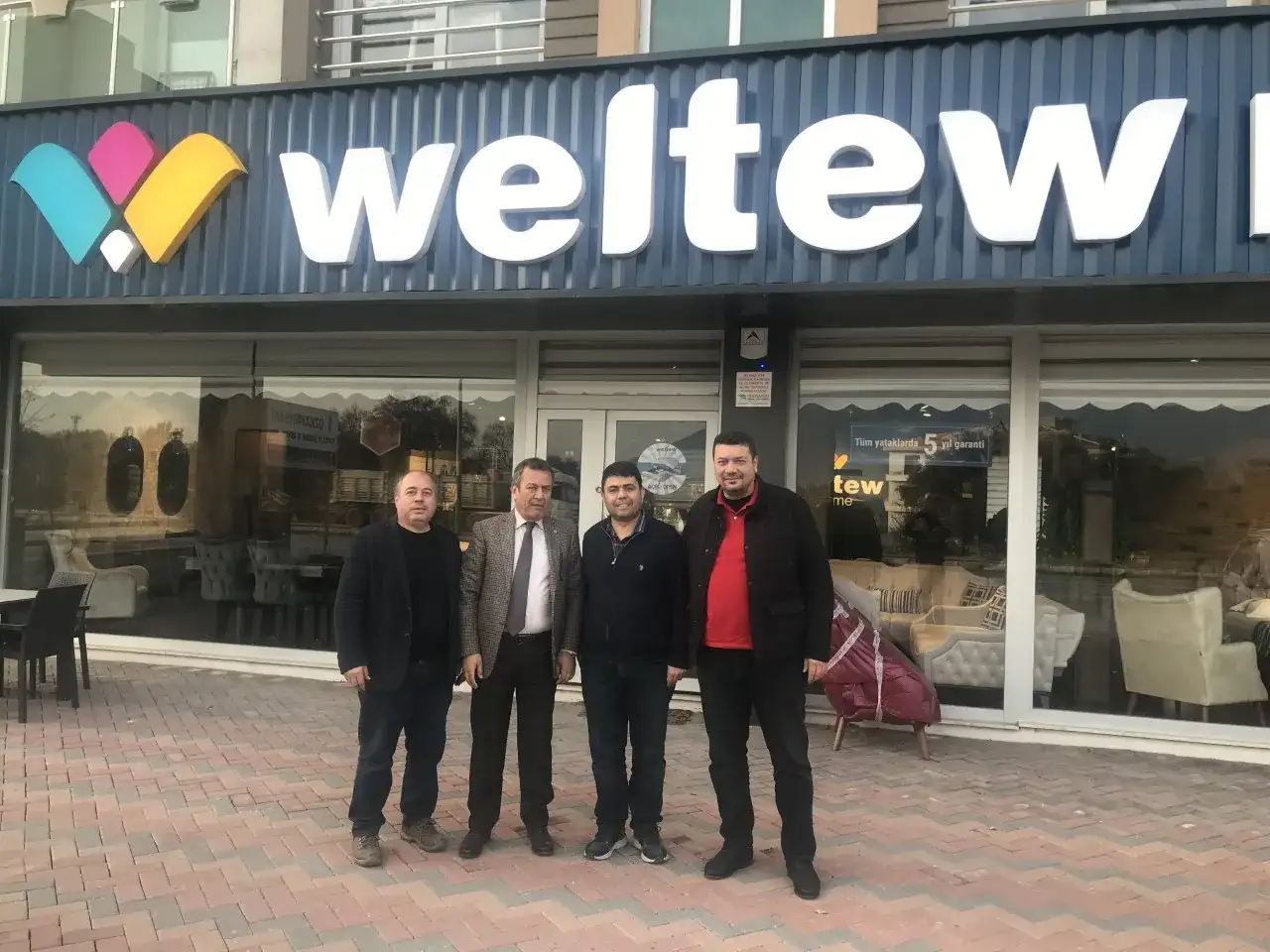 HÜRAY MOBİLYANIN WELTEV MOBİLYA İŞYERİNE HAYIRLI İŞLER