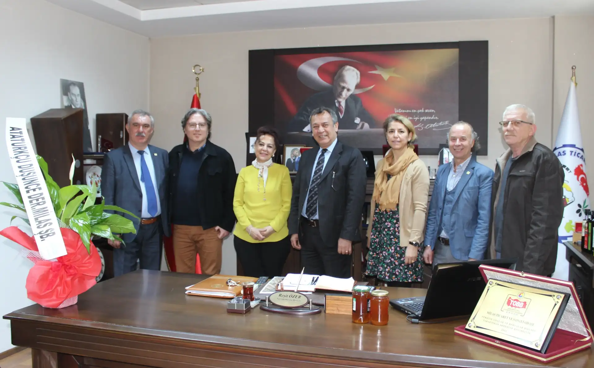 ATATÜRKÇÜ DÜŞÜNCE DERNEĞİ MİTSO'DA "MİLAS'I BİRLİKTE TANITALIM"