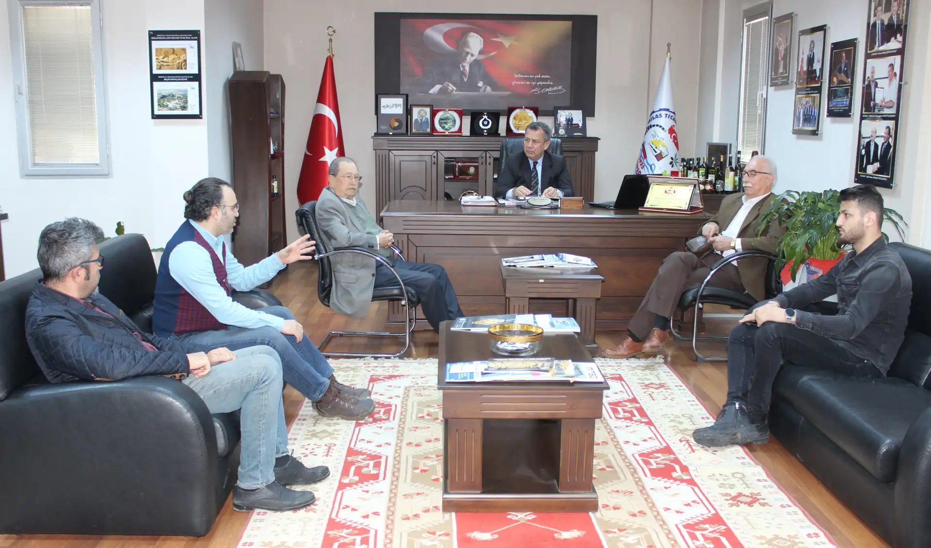 MİTSO'DA PROJELERİNİ ANLATTILAR: DİZİ FİLM ÇEKECEKLER, MİLAS'I TANITACAKLAR... - 1