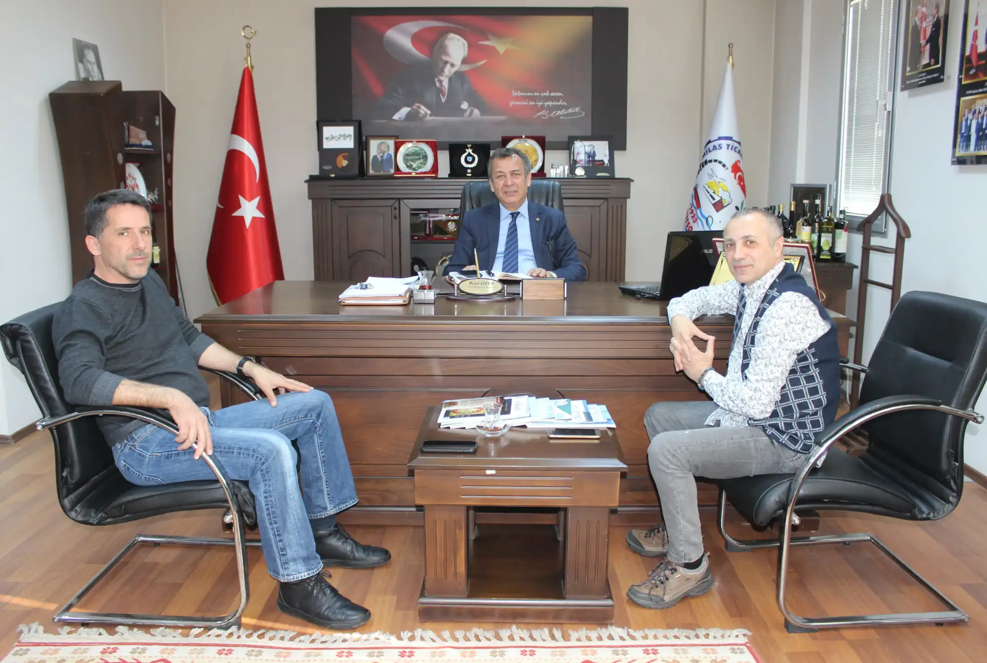 Hürriyet Ege MİTSO'DA... "MİLAS, ZEYTİNYAĞINDA ÇOK ÖNEMLİ BİR ATAK YAPTI"