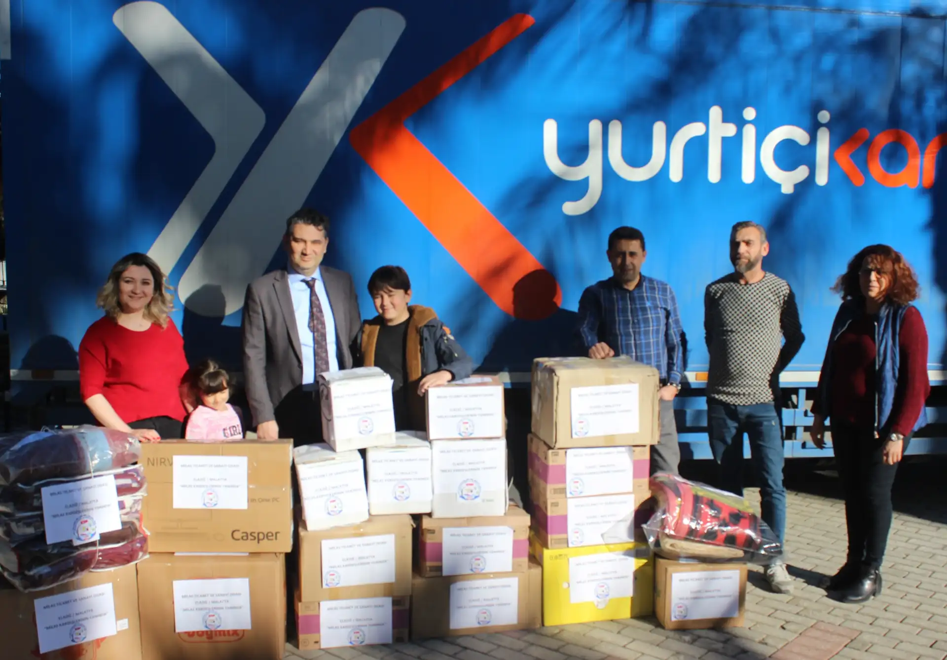 MİTSO VE ÜYELERİ, DEPREM BÖLGESİNE YARDIM GÖNDERDİ