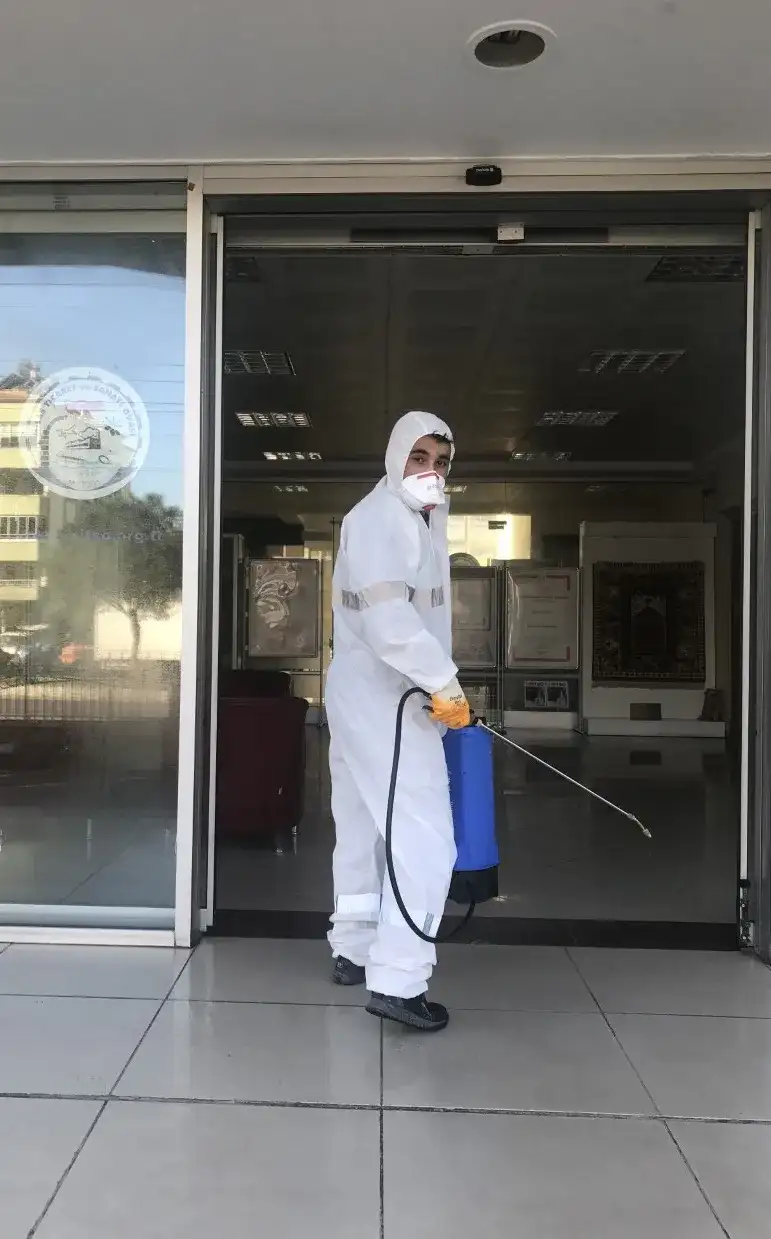 MİTSO KORONOVİRÜSE KARŞI BİR HAFTADA ÜÇ KEZ İLAÇLANDI - 1