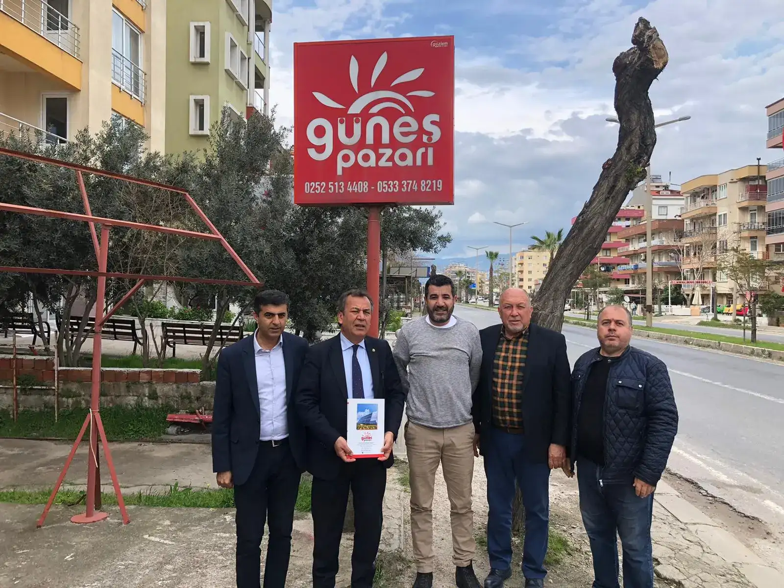 MİTSO'DAN GÜNEŞ PAZARI'NA HAYIRLI İŞLER