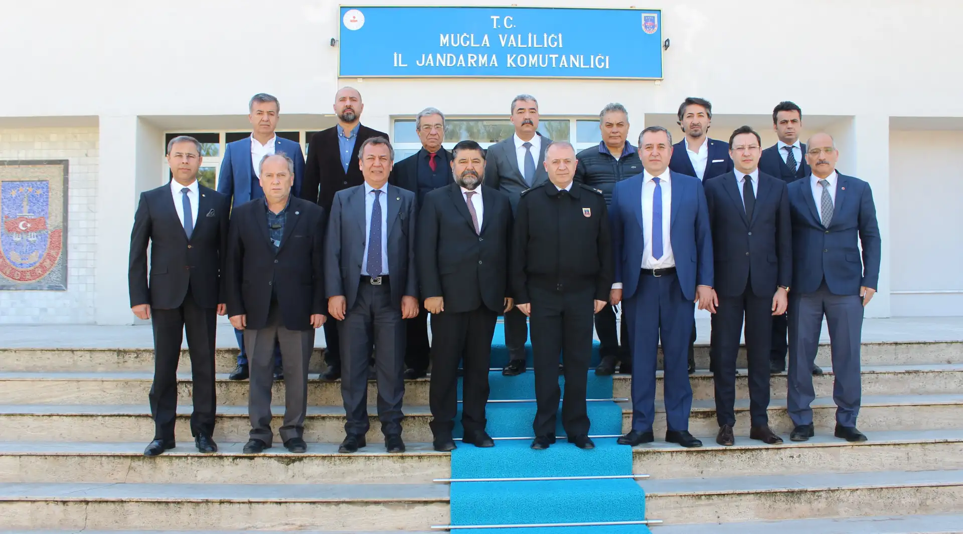 Muğla Odalarından İl Jandarma Komutanlığına destek ziyareti  "KAHRAMAN ORDUMUZUN YANINDAYIZ"