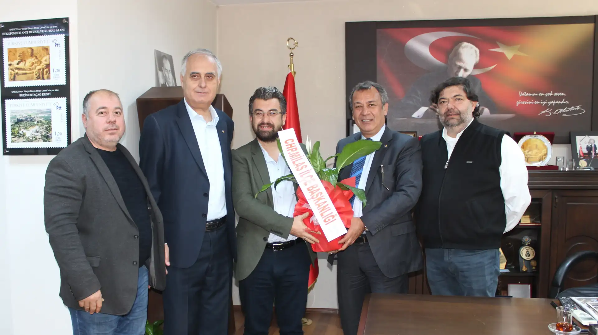 CHP MİLAS İLÇE YÖNETİMİ MİTSO'DA... "ORTAK PAYDAMIZ MİLAS" - 1