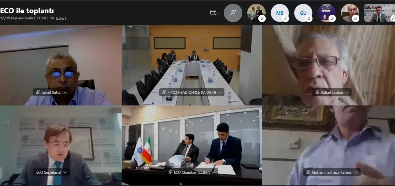 EİTS TSO Turizm Komitesi olağanüstü toplantısı video konferansla yapıldı.  "HER ÜLKE BU HASTALIĞI KENDİ İMKANLARI İLE BERTARAF EDECEK" - 1