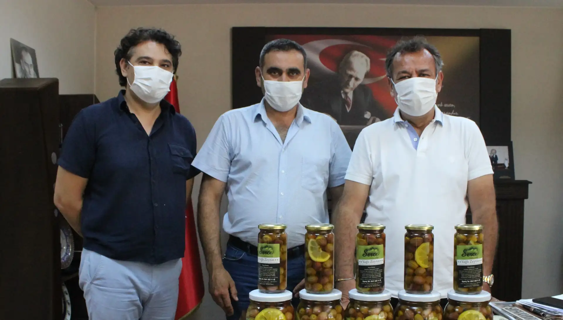 MİLAS'IN İLK COĞRAFİ İŞARETLİ YAĞLI ZEYTİNİ SERCİ OLDU