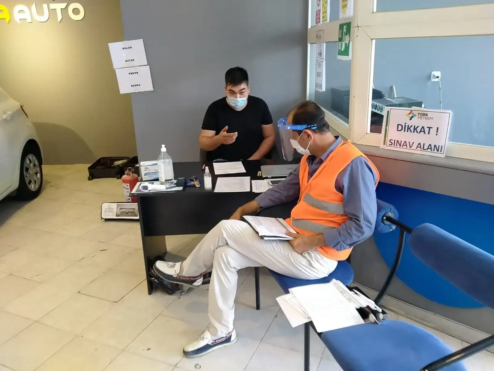 MİTSO'DA İKİNCİ EL MOTORLU KARA TAŞITLARI  ALIM SATIM SORUMLUSU SEVİYE-5 SINAVI YAPILDI - 3