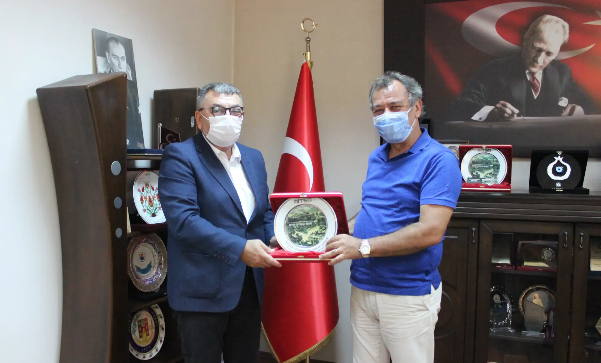 Milliyet MİTSO'da... "MİTSO EGE'NİN EN AKTİF ODALARINDAN BİRİSİ"