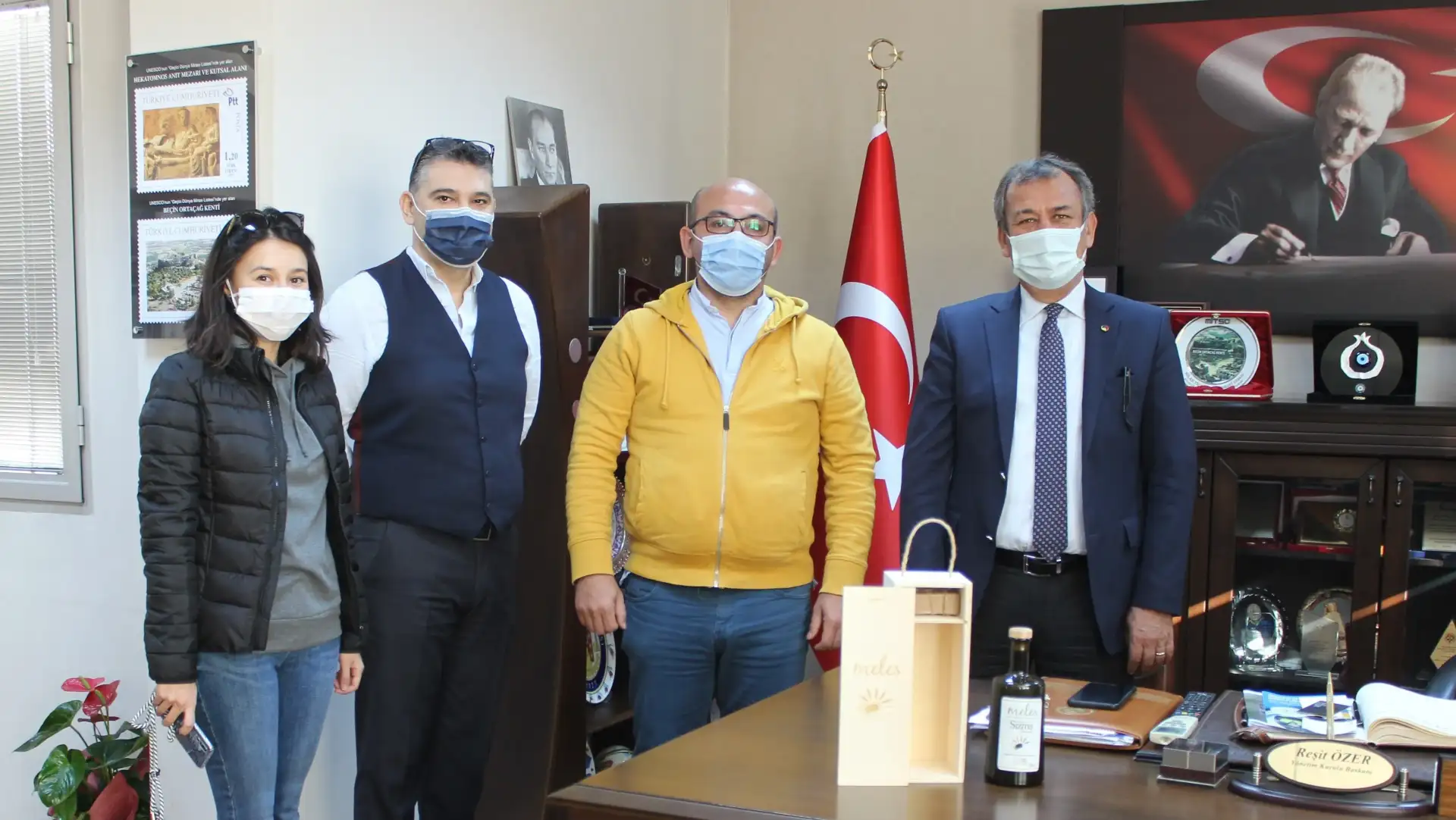 Coğrafi işaretle birlikte markalaşma da arttı MİLAS ZEYTİNYAĞINDA MARKALAŞMA BEREKETİ