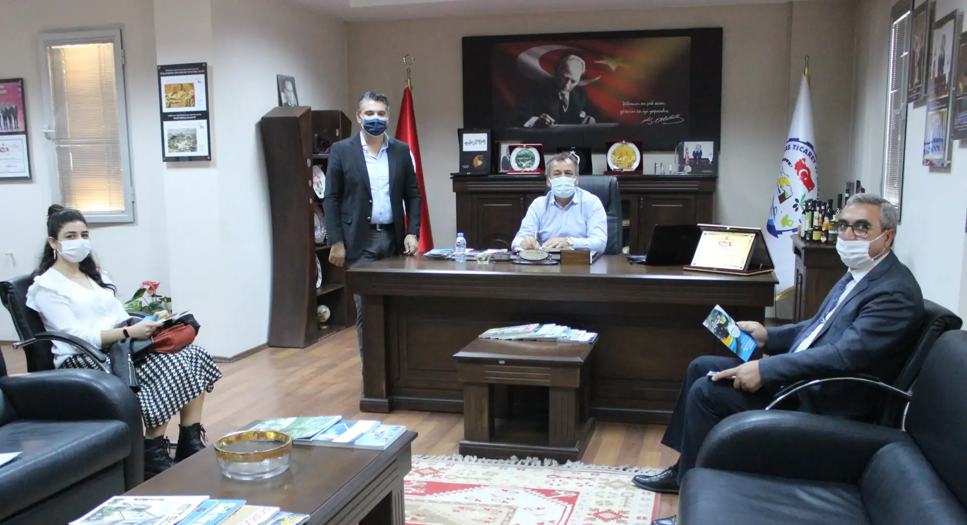 Milas Sosyal Güvenlik Merkezi Müdürü MİTSO'da... SİGORTALILIK KURALLARINA UYANLAR TEŞVİKLERDEN YARARLANABİLİR