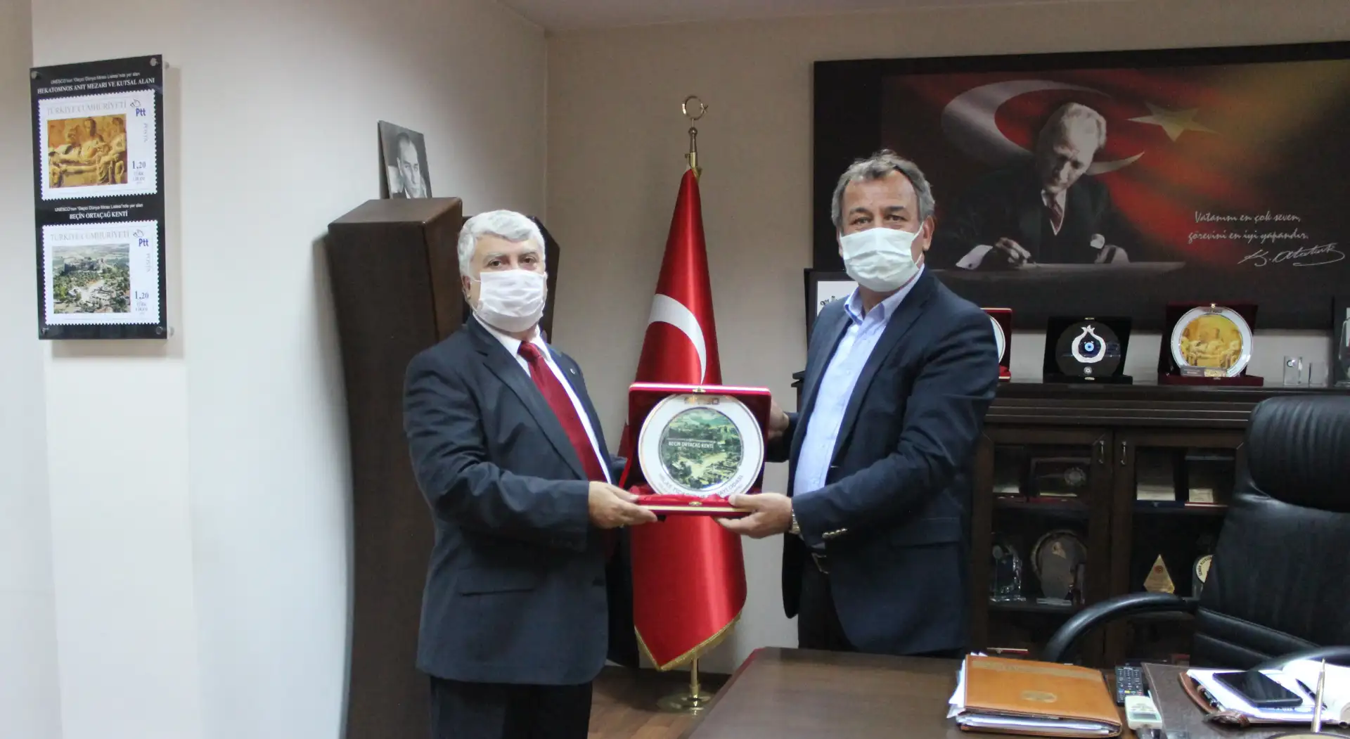 Muğla İl Kültür ve Turizm Müdürü MİTSO'da...  BEÇİN KALESİNDEKİ EVLER TURİZME KAZANDIRILACAK