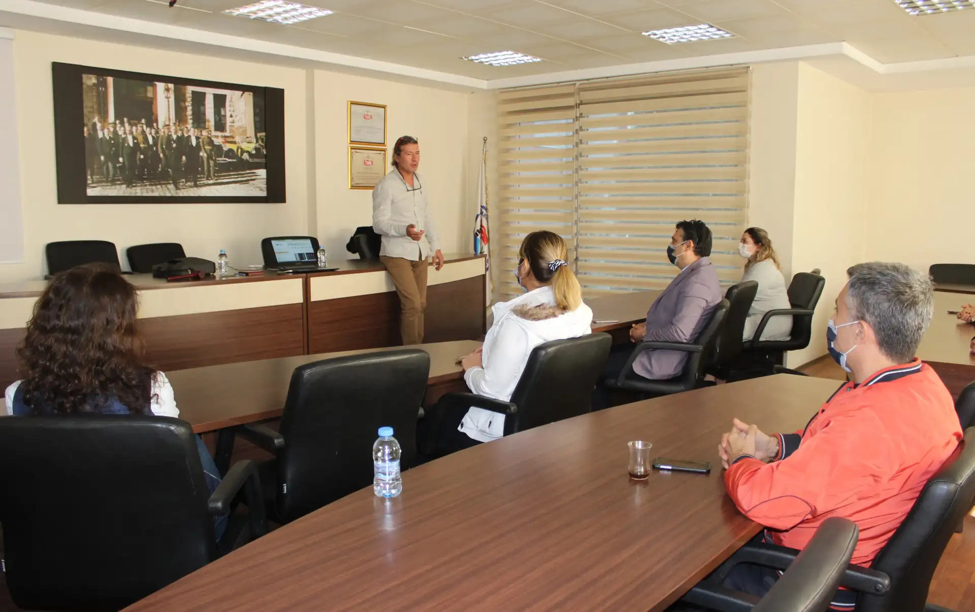 MİTSO Çalışanlarına Covid-19 eğitimi:   "COVİD-19 VİRÜSÜ İLE YAŞAMAYI ÖĞRENECEĞİZ"