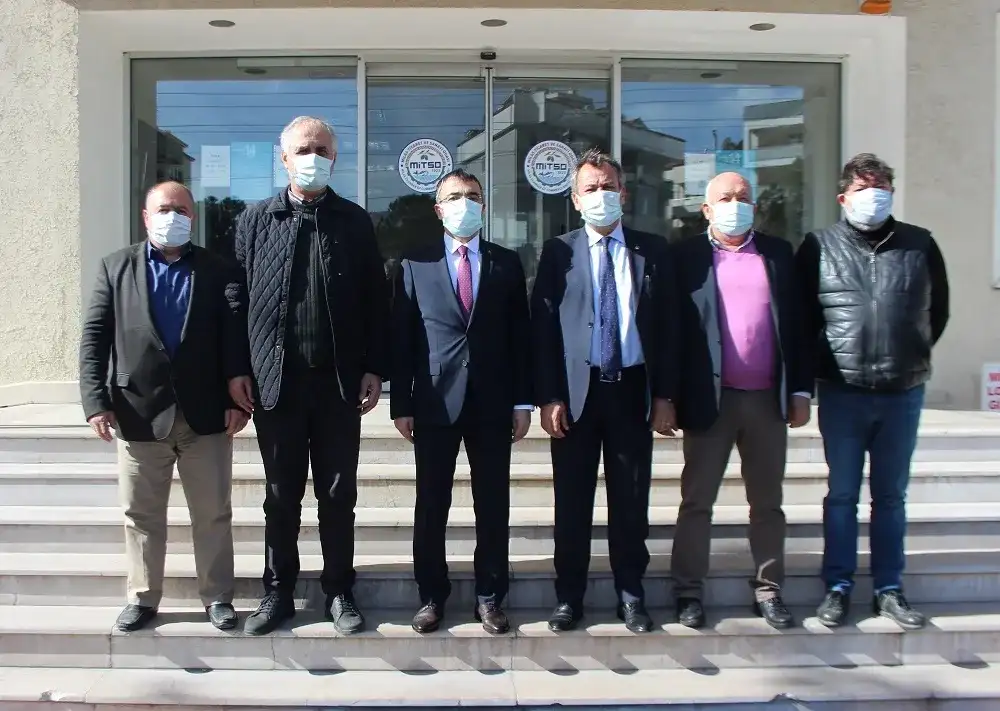 KAYMAKAM EREN ARSLAN'DAN MİTSO'YA VEDA... "MİLAS İL OLMAYI HAK EDEN BİR İLÇE"