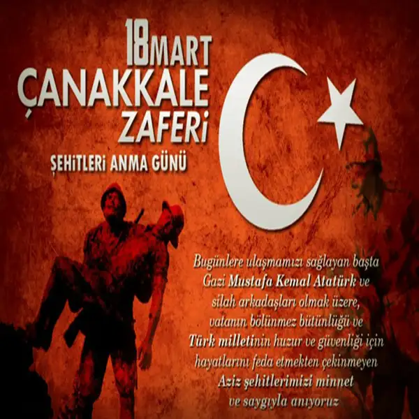 18 MART ÇANAKKALE ZAFERİMİZ KUTLU, ÇANAKKALE’Yİ “GEÇİLMEZ” YAPAN TÜM ŞEHİTLERİMİZİN VE GAZİLERİMİZİN RUHLARI ŞAD OLSUN… - 1