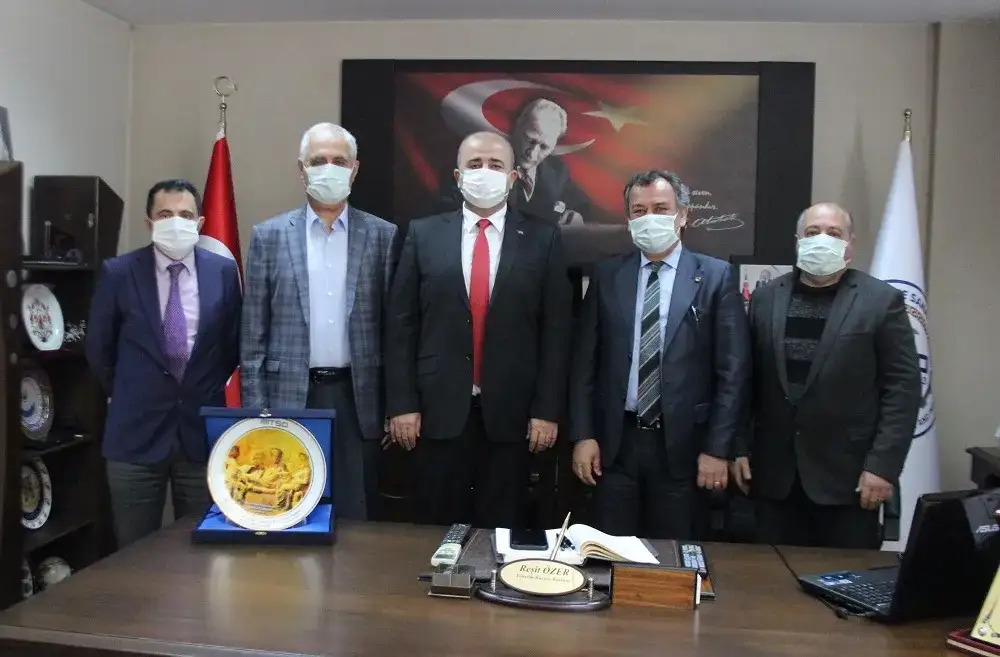 Muğla Vergi Dairesi Başkanı MİTSO'da... "YENİ BİR VERGİ BARIŞI VE SİCİL AFFI İSTİYORUZ"