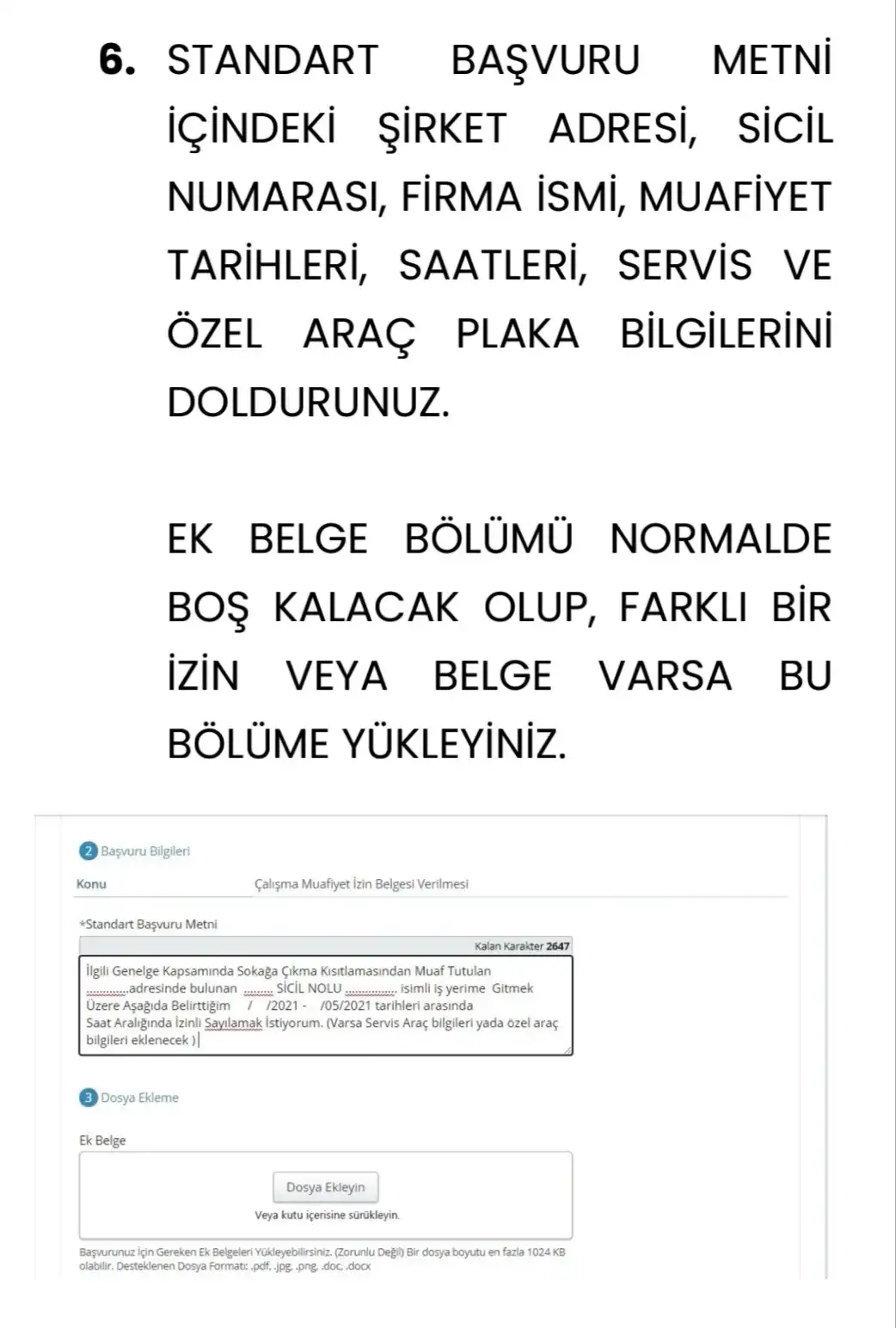 E-DEVLET ÜZERİNDEN ALINAN ÇALIŞMA MUAFİYET İZİN İŞLEMLERİ ADIMLARI - 4