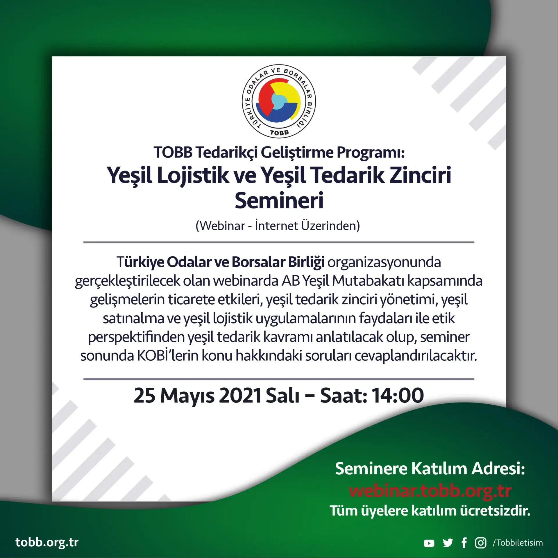 TOBB TEDARİKÇİ GELİŞTİRME PROGRAMI
