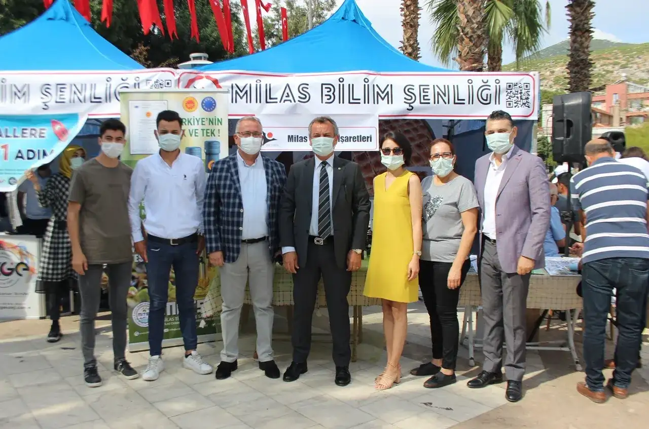 MİLAS BİLİM ŞENLİĞİNDE MİTSO, COĞRAFİ İŞARETLİ MİLAS ÜRÜNLERİNİ TANITTI - 1