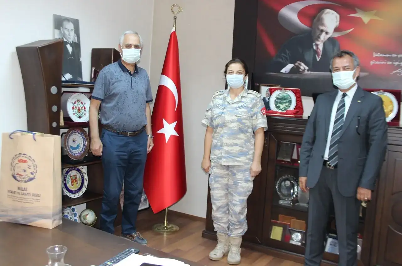 HAVA ALBAY DEMİRYAKAN MİTSO'YA VEDA ETTİ