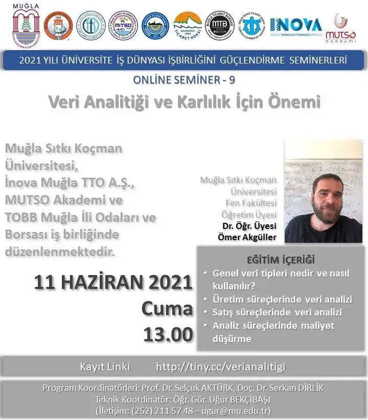 VERİ ANALİTİĞİ VE KARLILIK İÇİN ÖNEMİ-ONLİNE SEMİNER 9