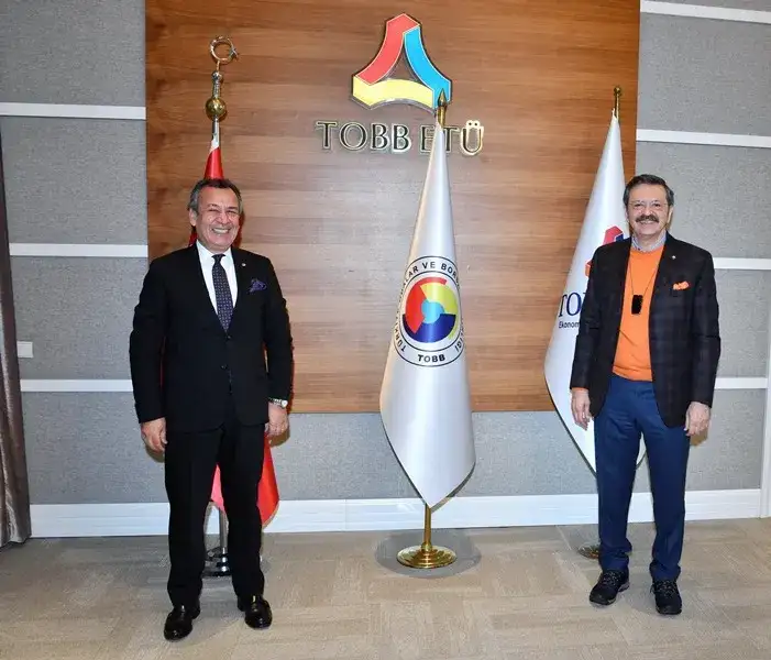 TOBB BAŞKANI HİSARCIKLIOĞLU'NA ALMANYA DEVLET NİŞANI VERİLDİ