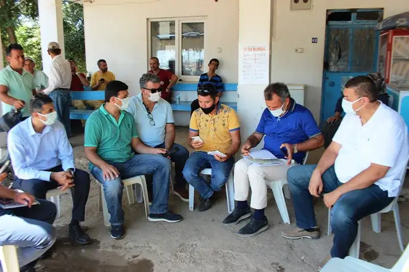 MİTSO, gelen yardımları yanan mahallelere yerinde teslim ediyor: YANAN MAHALLERİN ORTAK İSTEĞİ: OT, SAMAN, HAYVAN YEMİ VE UN! - 1