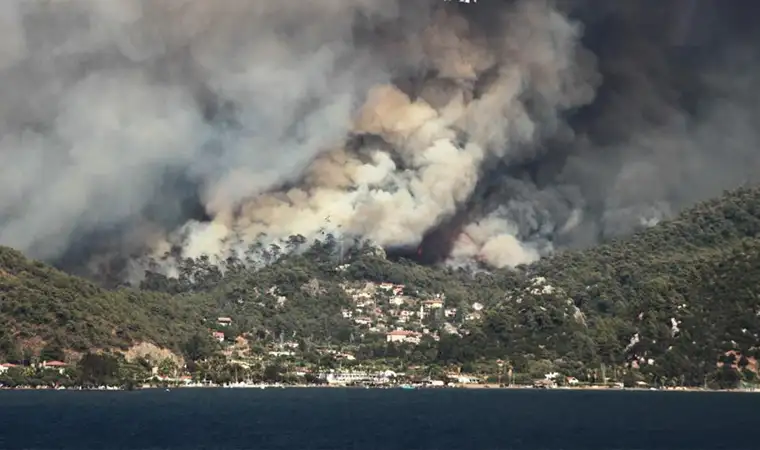 MARMARİS YANGINI İÇİN MUĞLA ODALARI ÜYELERİNDEN DERİN DONDURUCU İSTİYOR