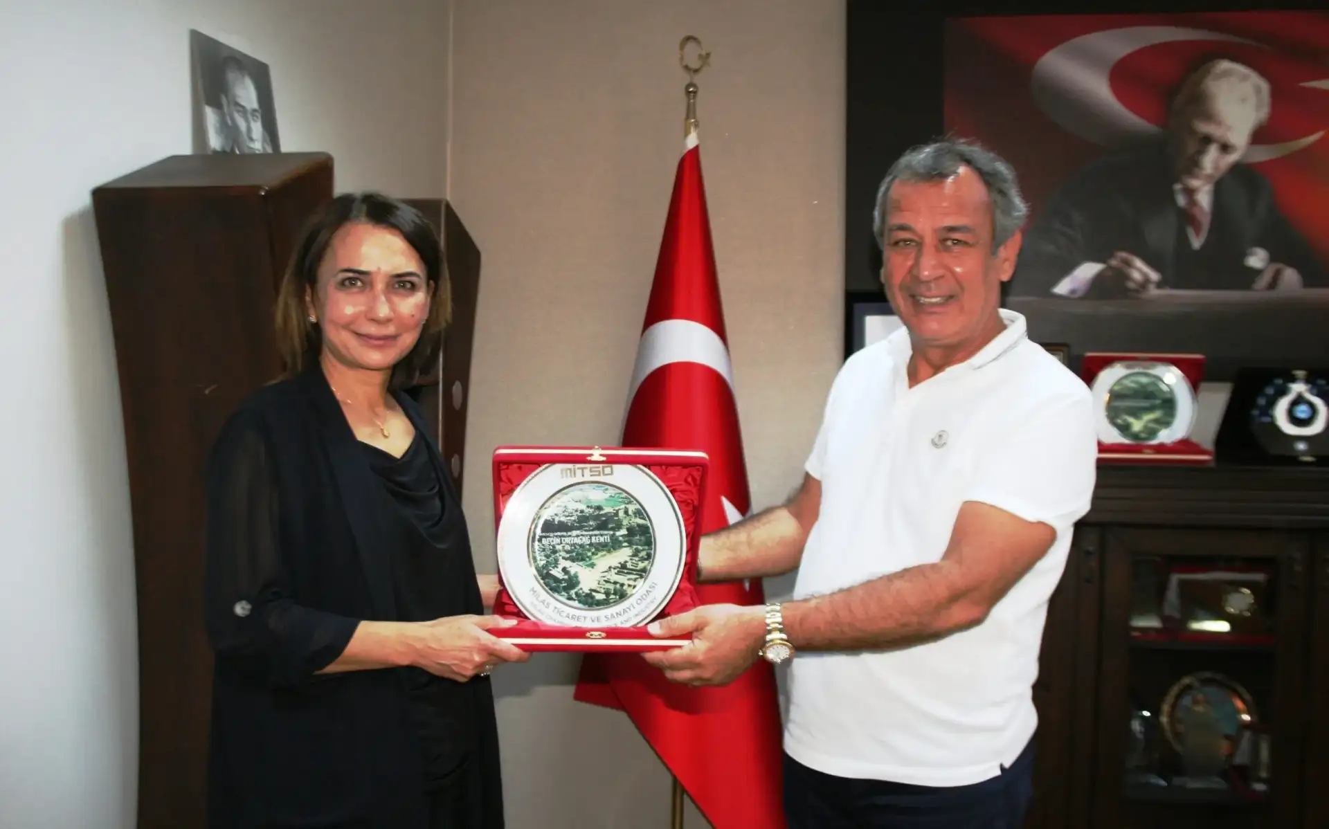 Muğla Ticaret İl Müdürü Gülşah Yalçınkaya MİTSO'da... "MUĞLA'NIN COĞRAFİ İŞARETLİ ÜRÜNLERİNİ TANITACAĞIZ"