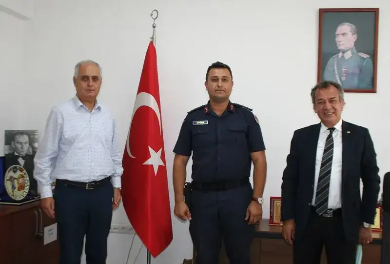 MİTSO YÖNETİMİ, İLÇE JANDARMA KOMUTANLIĞINDA... - 1