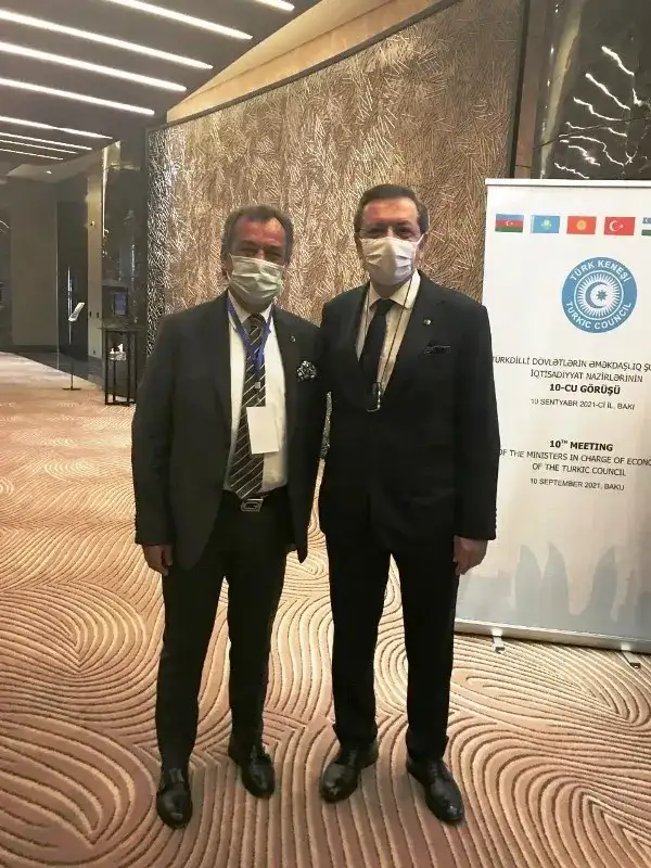 AZERBAYCAN'DA 10. TÜRK DÜNYASI İŞ FORUMU YAPILIYOR MİTSO YÖNETİM KURULU BAŞKANI REŞİT ÖZER DE AZERBAYCAN'DA...