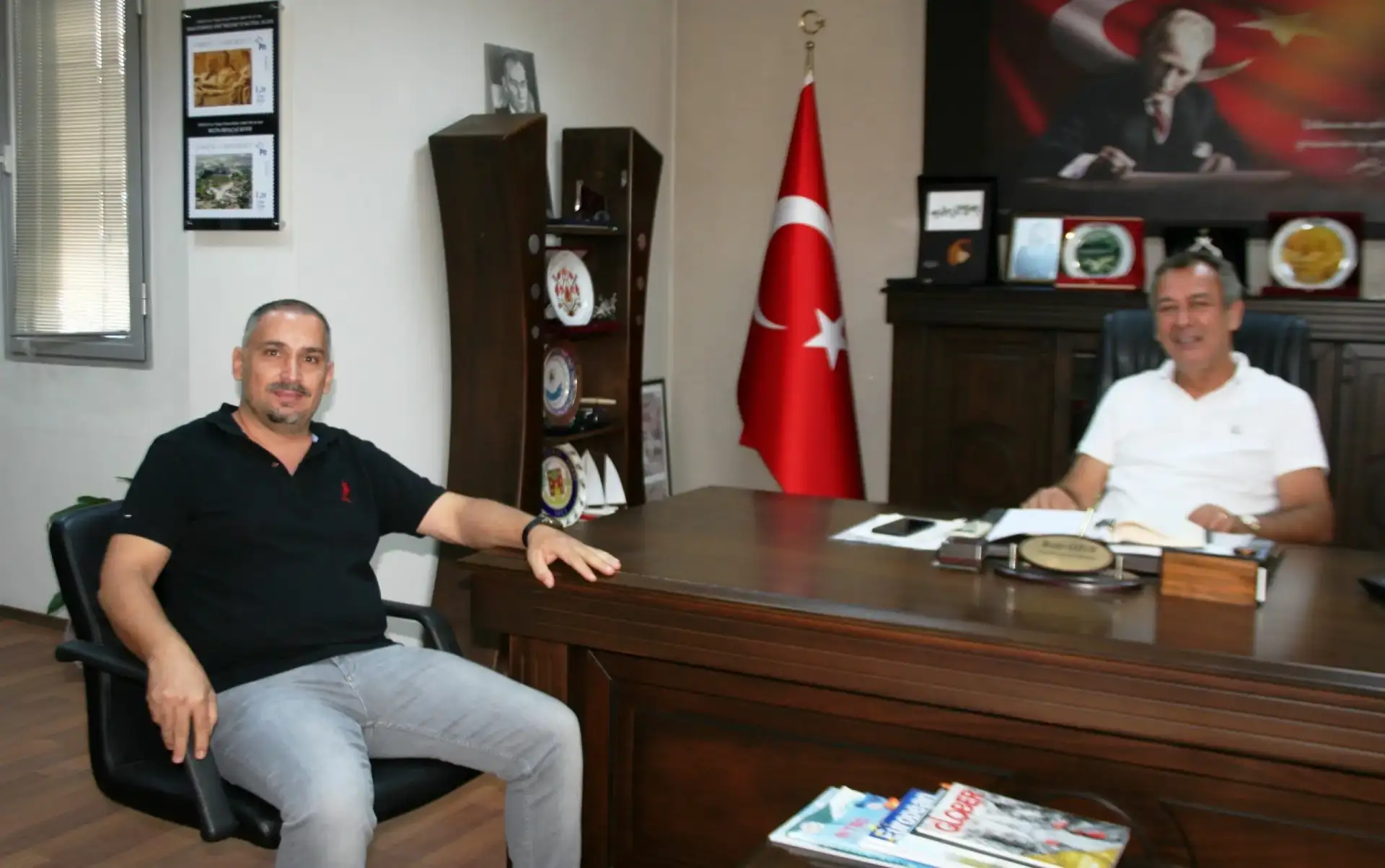 Muğla Genç Girişimciler Kurulu İcra Komitesi başkanı İbrahim Zeybek MİTSO'da... "GENÇLERİN EĞİTİMİNE ÖZEL ÖNEM VERİLECEK, İŞ DESTEĞİ SAĞLANACAK"