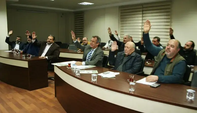 MİTSO'NUN EKİM AYI KATİ MİZANI OYBİRLİĞİ İLE KABUL EDİLDİ *MİTSO'nun kasım ayı olağan meclis toplantısında 2022 yılına ilişkin bütçe uygulamaları da görüşülerek karara bağlandı.