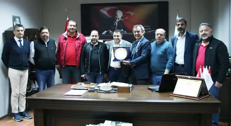 MİLAS VERGİ DAİRESİ MÜDÜRÜ USTA, MİTSO'YA VEDA ETTİ - 1