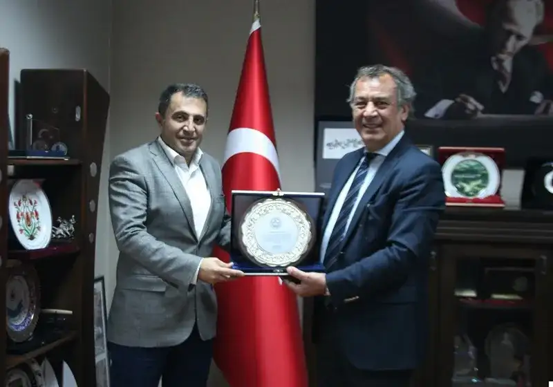 MİLAS VERGİ DAİRESİ MÜDÜRÜ USTA, MİTSO'YA VEDA ETTİ