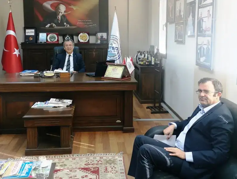 T.C. ZİRAAT BANKASI MİLAS KARYA ŞUBESİ YÖNETİCİSİ BAŞER MİTSO'DA