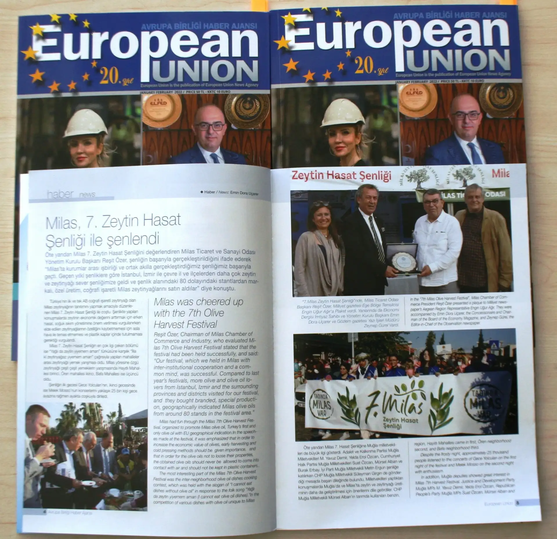 EUROPEAN UNION DERGİSİNDE MİLAS ve MİTSO... - 1