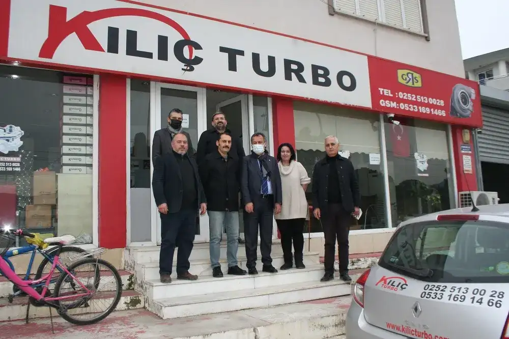 MİTSO üyeleriyle birlikte... KILIÇ TURBO İŞYERİNDE... - 1