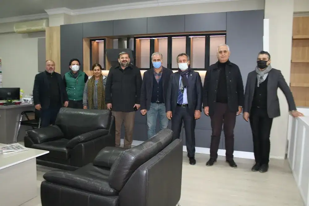 MİTSO üyeleriyle birlikte... ARTHE MUTFAK İŞYERİNDE...