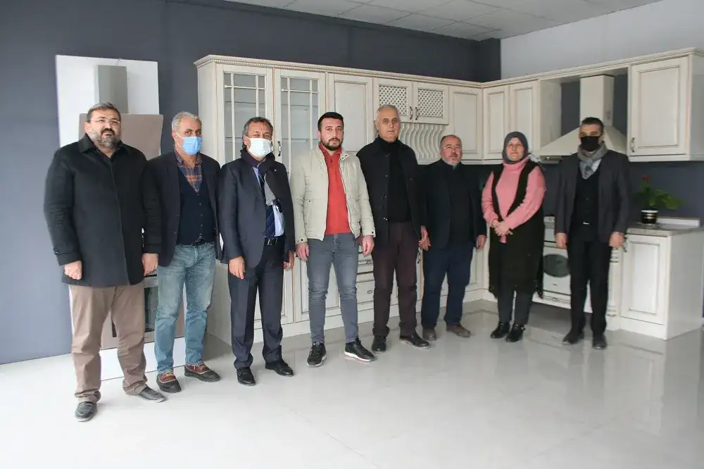 MİTSO üyeleriyle birlikte... EGEÖZKAR İŞYERİNDE...