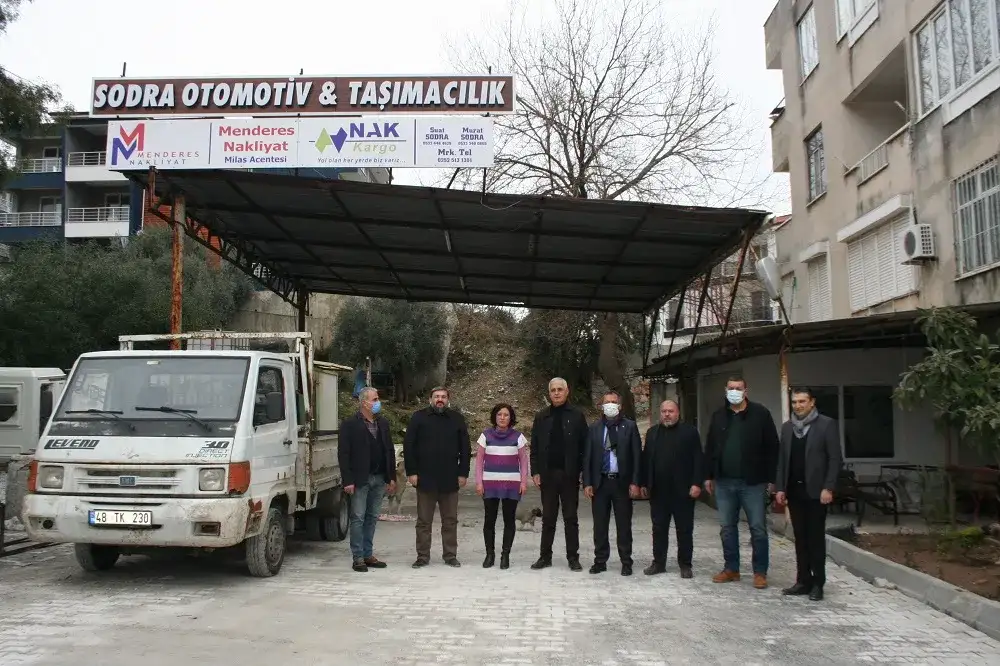 MİTSO üyeleriyle birlikte... SODRA TAŞIMACILIK İŞYERİNDE... - 1