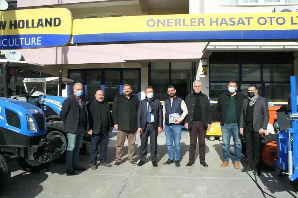 MİTSO üyeleriyle birlikte... ÖNERLER HASAT OTO MOTORLU TAŞITLAR TARIM MAKİNELERİ İŞYERİNDE...