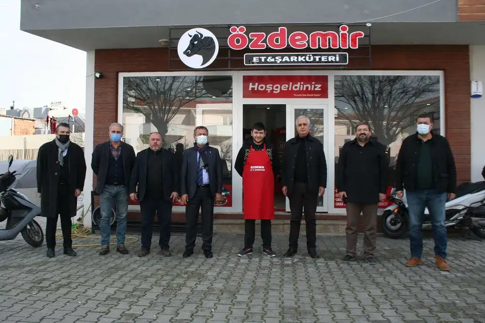 MİTSO üyeleriyle birlikte... ÖZDEMİR ET ŞARKÜTRİ İŞYERİNDE... - 1