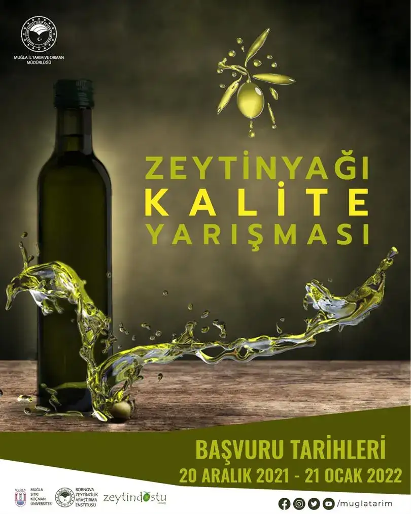 MUĞLA 3. ZEYTİNYAĞI KALİTE YARIŞMASI BAŞVURU SÜRESİ 4 ŞUBATA UZATILDI