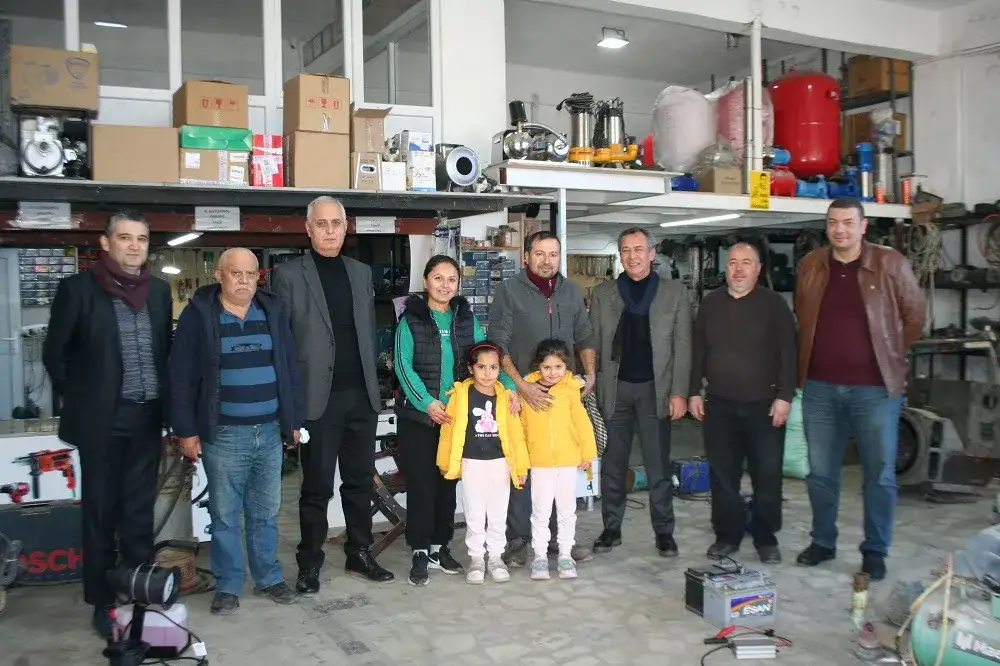 MİTSO ÖREN\'DE... EGE TEKNİK BOBİNAJ İŞYERİNDE... - 1