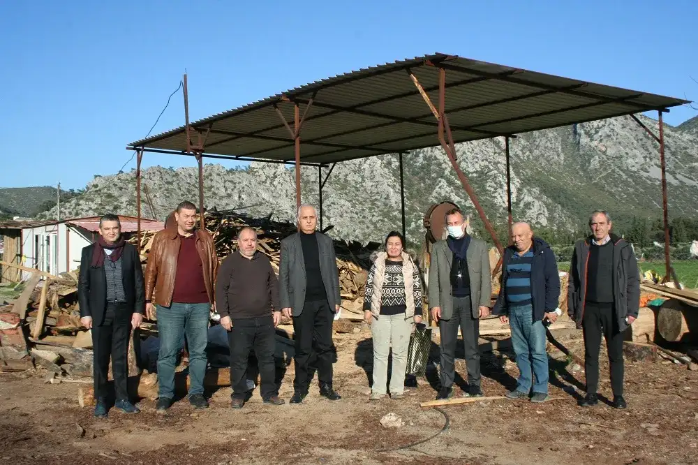 MİTSO ÖREN'DE... ÜYELERİNİN YENİ YILINI KUTLADILAR, SORUNLARINI, ÖNERİLERİNİ NOT ETTİLER - 1