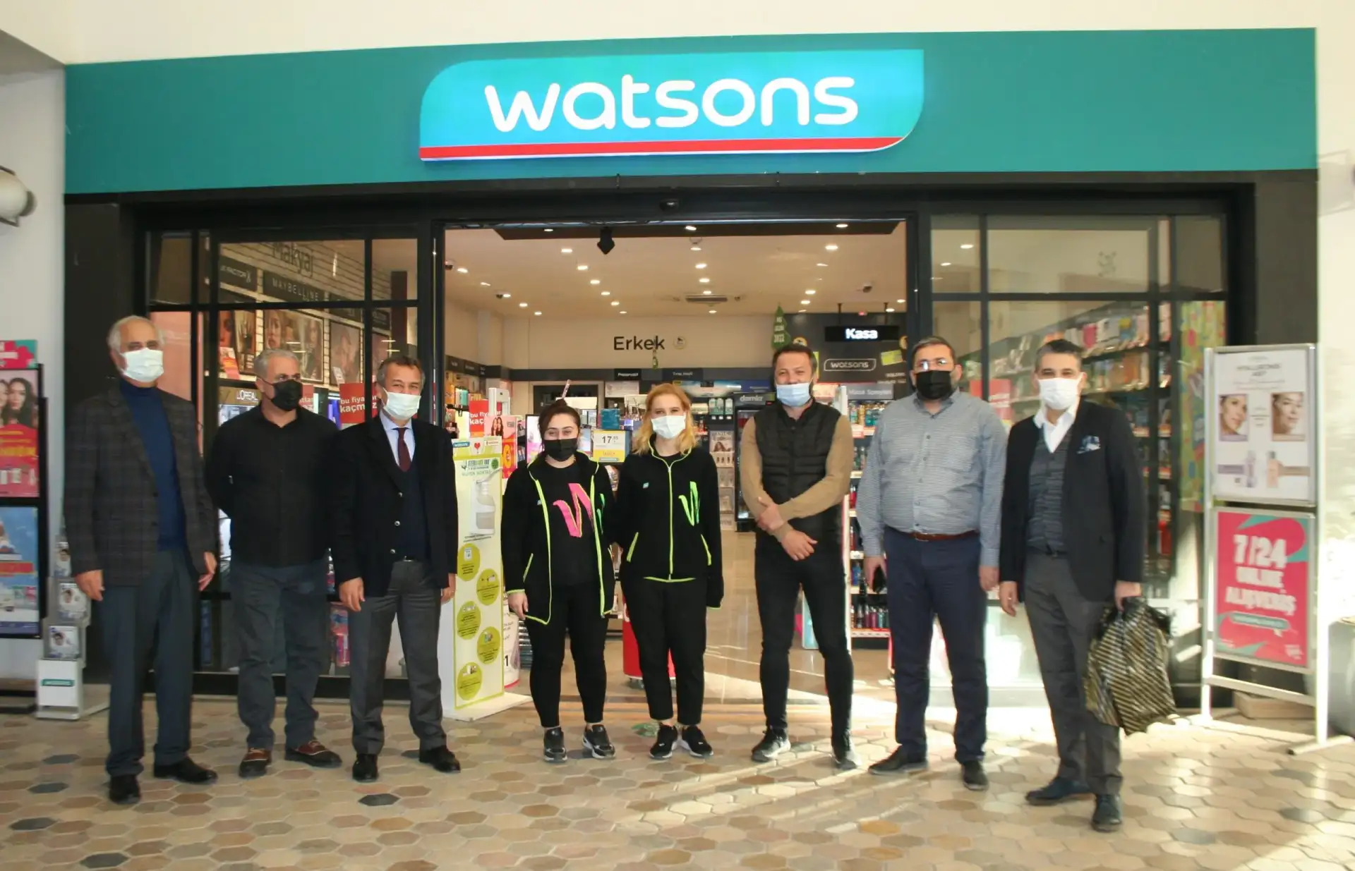 MİTSO'dan üyelerine yeni yıl ziyareti: WATSONS İŞYERİNDE