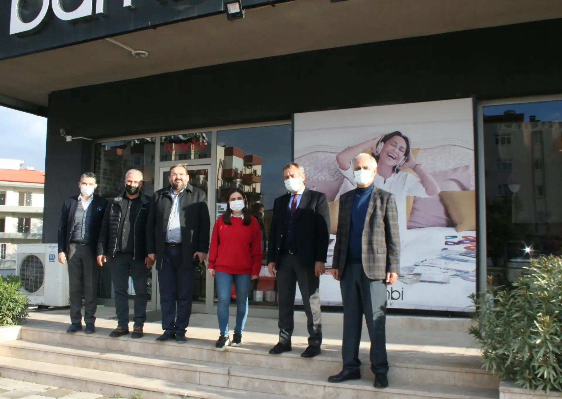 MİTSO'dan üyelerine yeni yıl ziyareti: BAMBİ YATAK SANAYİ İŞYERİNDE