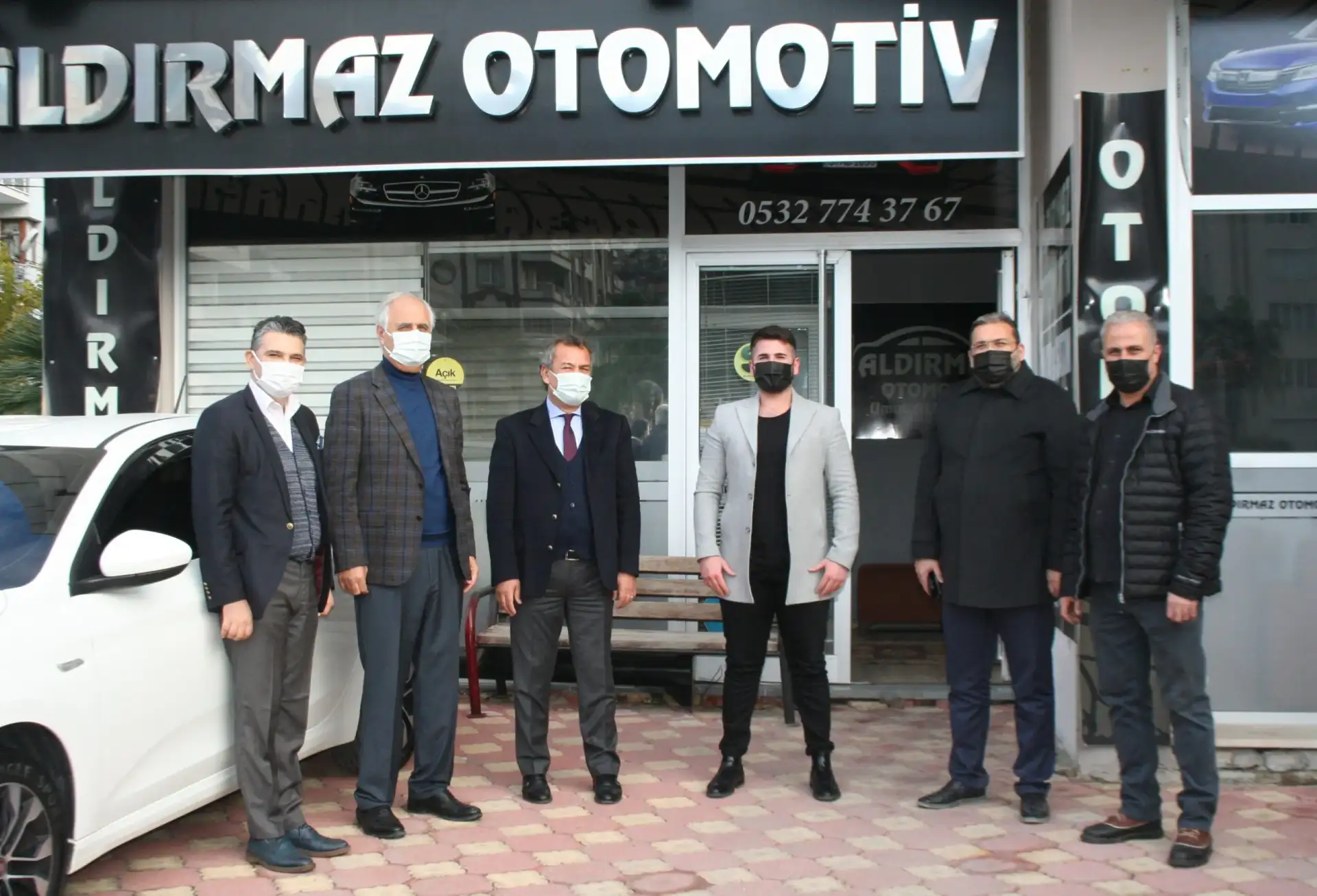 MİTSO'dan üyelerine yeni yıl ziyareti: ALDIRMAZ OTOMOTİV İŞYERİNDE... - 1
