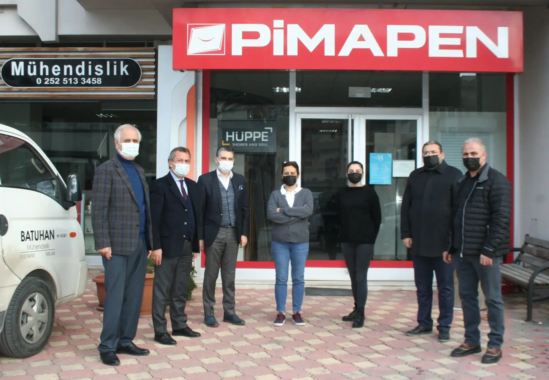 MİTSO'dan üyelerine yeni yıl ziyareti: BATUHAN MÜHENDİSLİK / PİMAPEN İŞYERİNDE...